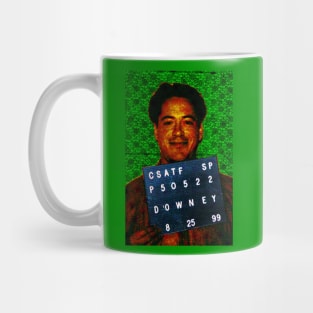 Robert Downey Jr Mugshot Mug